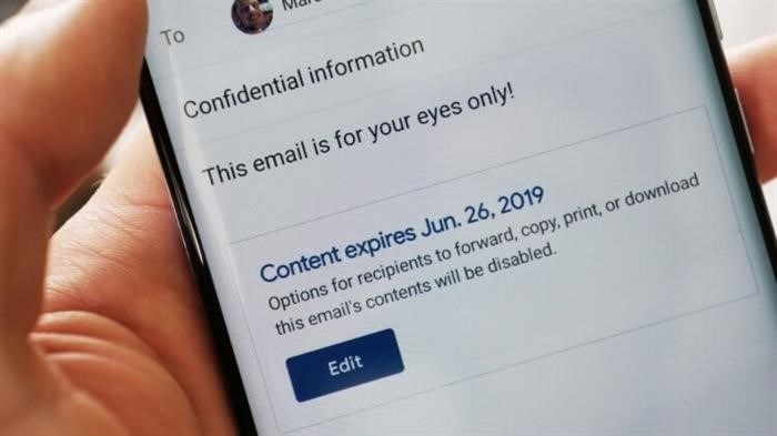 Как отправить сообщение Gmail, которое удаляется само. В Gmail есть специальная функция удаления содержимого сообщения после его отправки. Фото.