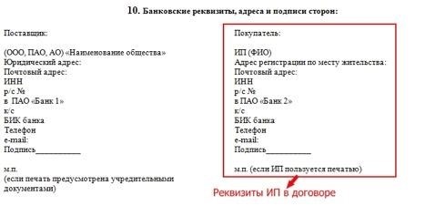 Как определить элементы индивидуального предпринимательства в договоре