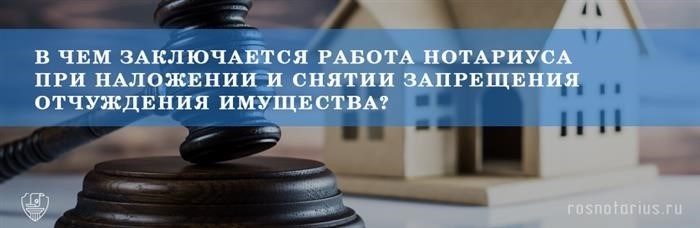 Наложение и снятие запретов на продажу активов